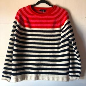 Joules women’s M Seaport chenille sweater preppy nautical beach vacay cruise